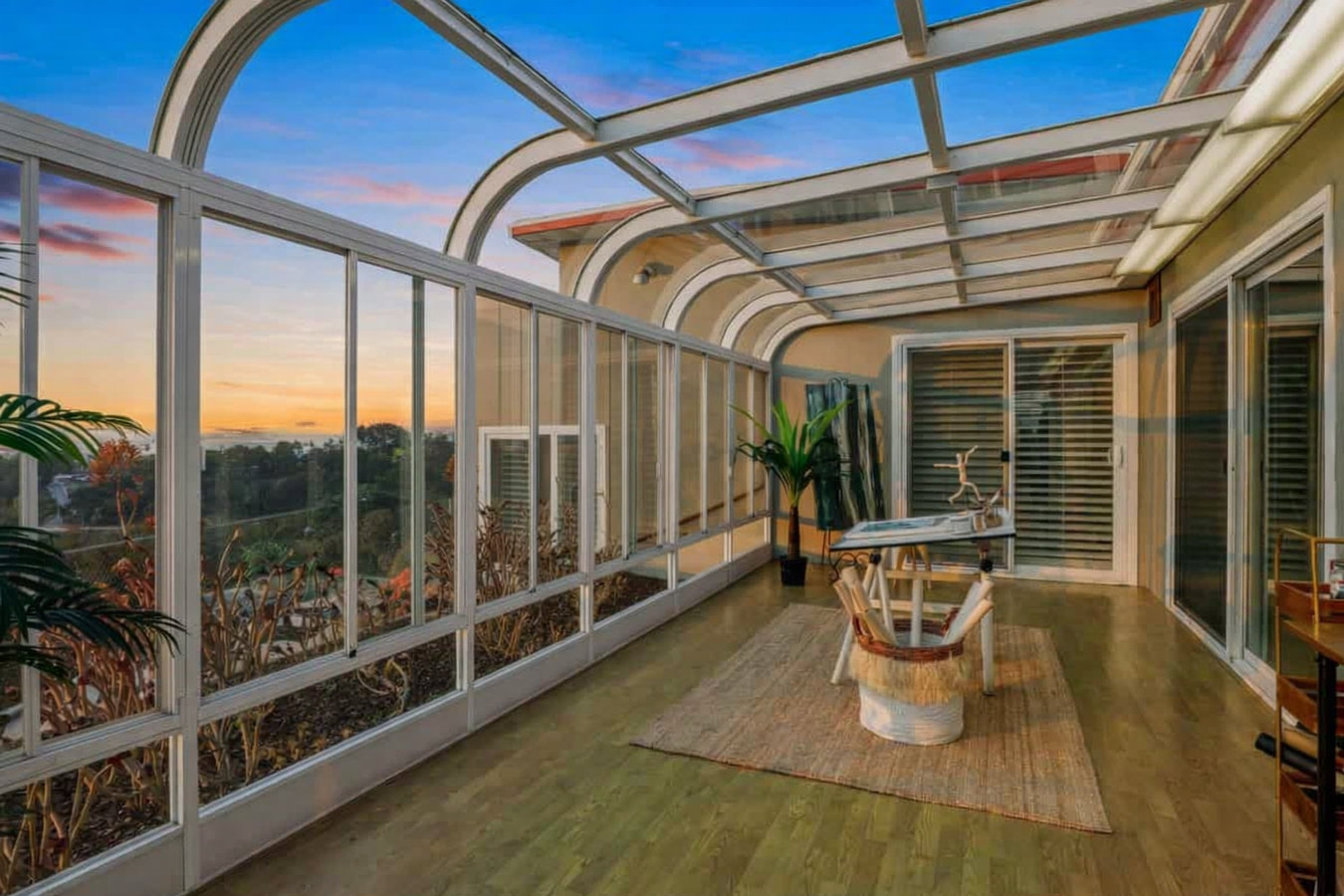 Solarium installation